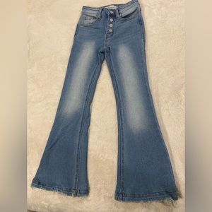 Girls KanCan Signature Highrise Flare Jeans Size:8